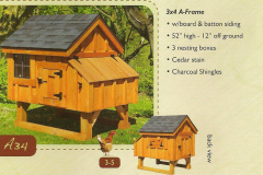 Chicken Coop A Frame