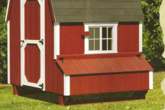 Chicken Coop 6 x 6 Dutch Barn