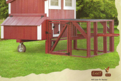 Chicken Coop 4 x 5 Lean To Tractor