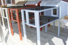 RABBIT HUTCHES
