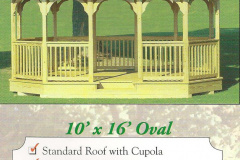WOOD OCTAGON GAZEBO