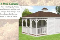 VINYL POOL CABANA