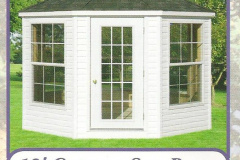 VINYL OCTAGON SUNROOM
