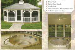 VINYL OVAL GAZEBO