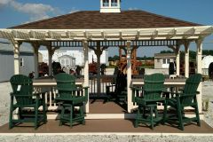 PAVILION W/BAR AND PERGOLA DECK