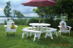 LAWN, GARDEN, DECK OR POOLSIDE & ADIRONDACK FURNITURE
