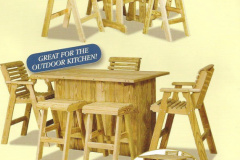 Pressure Treated Pine Tables, Chairs & Benches