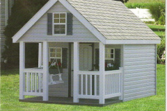 8' x 12' Elite Playhouse with Porch
