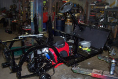 REAR VIEW OF WORKHORSE FRAME