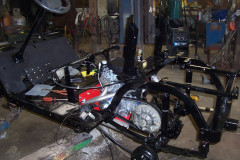 REAR VIEW OF WORKHORSE FRAME