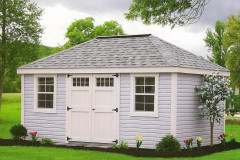 Hip Roof 10' x 16' New England Deluxe Vinyl