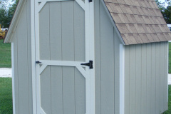 4' Mini Barn 6 x 6 Wood