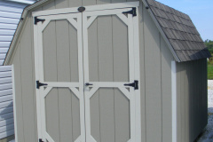 4' Mini Barn 8 x 8 Wood