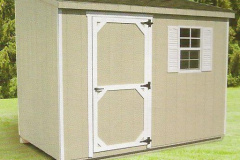 LEAN TO SHED 6' x 10' WOOD