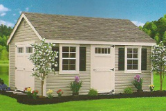 Cape Cod New England Deluxe 10' x 16' Vinyl Siding